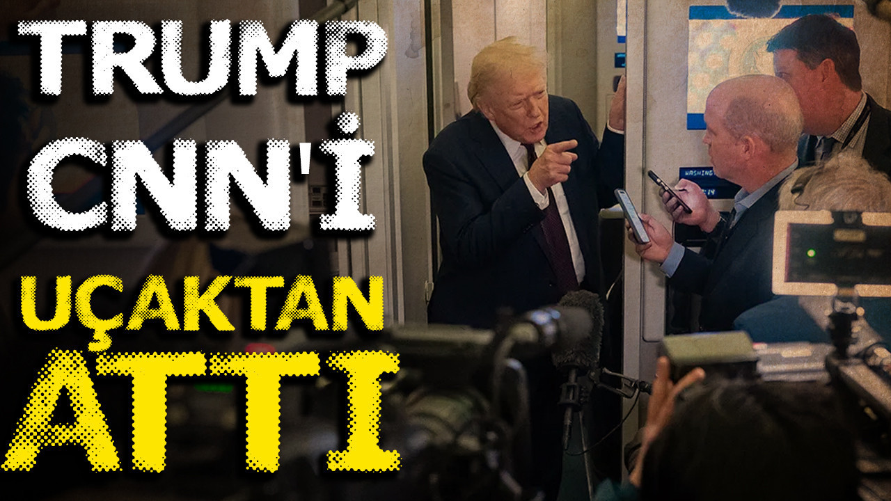 Trump, CNN’i uçağa almadı